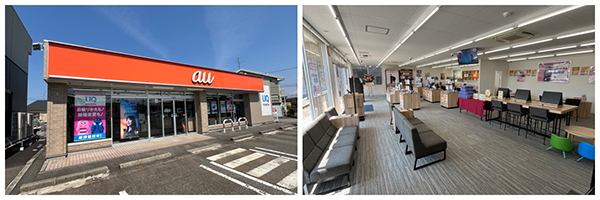 岩手県、富山県、兵庫県、広島県に、au Style店舗としてリニューアルオープンしました。